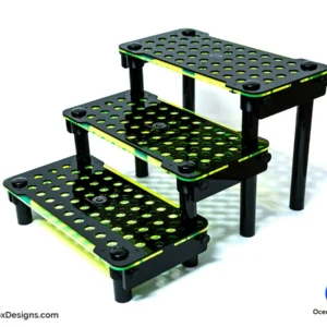 GLO MTM Multi-Tiers Modular Frag Racks System - Oceanbox Designs