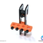 Variable-Height-Hang-On-Probe-Holder-Orange-OceanboxDesigns