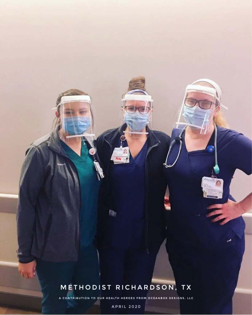 Oceanbox Designs Face Shield PPE