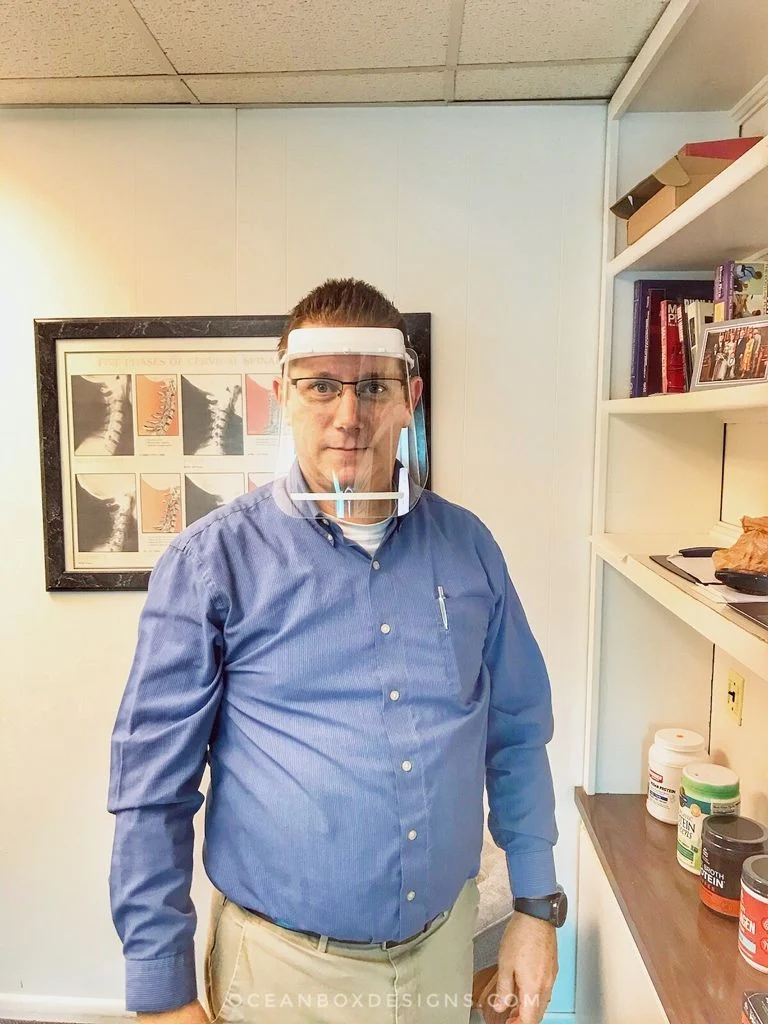 Oceanbox Designs Face Shield PPE