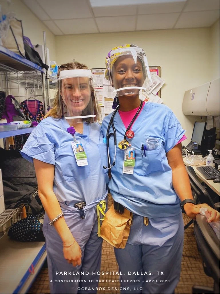 Oceanbox Designs Face Shield PPE