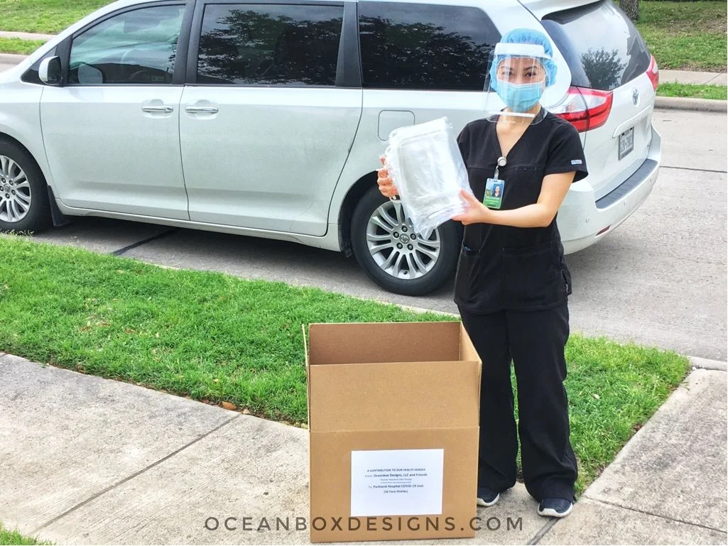 Oceanbox Designs Face Shield PPE