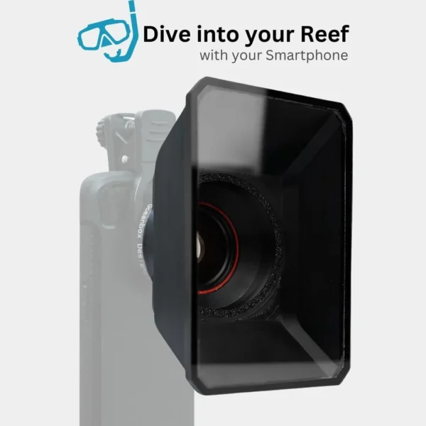 reef tank top down viewer for smartphone