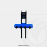 Variable-Height-Hang-On-Probe-Holder-Blue2-OceanboxDesigns